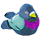 Blaukammvogel